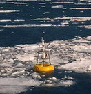 Oceanographic mooring in the Bering Sea